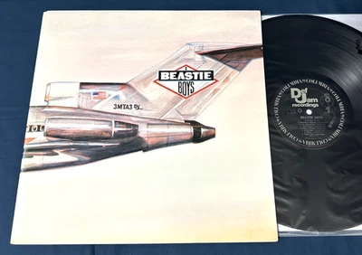 RARE 🔥 BEASTIE BOYS "Licensed To Ill" DEF JAM 1986 1st US Press Inner NM vinyl - Image 1 of 4