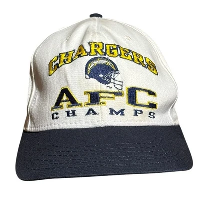 De colección San Diego Chargers 1994 AFC Champs Snapback Sombrero NFL Hecho en EE. UU. Foto 1 de 4