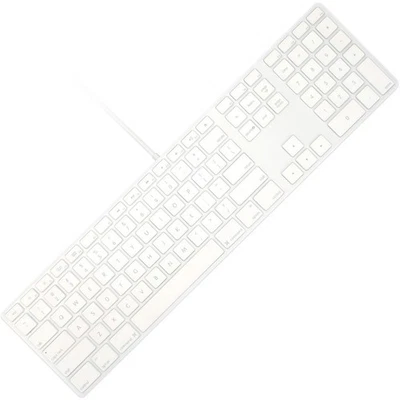 Cubierta de teclado transparente Allinside para teclado USB con cable iMac A1243 MB110LL/B Foto 1 de 4