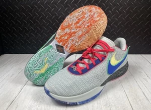 Nike LeBron 20 Nike Lifer Silver Yellow Black DJ5423-002 Mens Size 8 Women's 9.5 - Picture 1 of 11