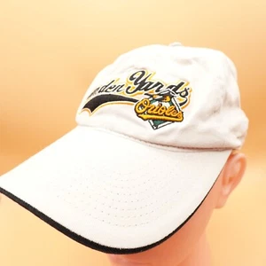 Baltimore Orioles Hat Cap Strap Back Mens White Black MLB Baseball Camden Yards - Picture 1 of 12