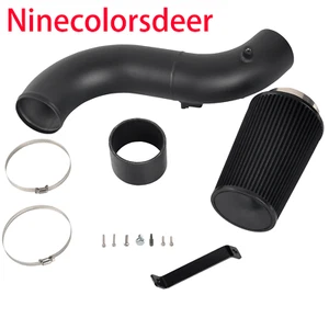 Kit de admisión de aire frío negro para Chevy/GMC 2500/3500 Duramax 2013-2016 6,6 L LML - Imagen 1 de 8