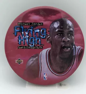 Tarjeta de latata Michael Jordan Flying 1998 alta metal #1-5 de los Chicago Bulls - Imagen 1 de 9