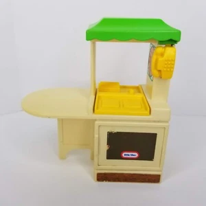 Little Tikes Vintage Dollhouse Kitchen Island Green - Picture 1 of 14