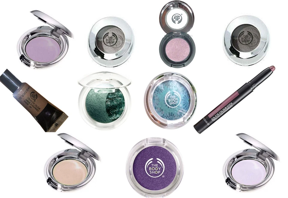 The Body Shop Eye Shadow Matte, Shimmer, Stick, Metal Eye Liquid or Cream CHOOSE - Image 1 of 1