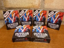 6 packs of unopened Star Wars Heros & Villans Playing cards Cartamundi 2007