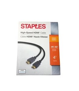 High Speed HDMI Cable 4’ 4K/3D -Brand New - Picture 1 of 3