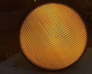 12" YELLOW 120v Traffic Light  Leotek Model # TSL 12Y LX IL6 A1 P2. - Picture 1 of 10