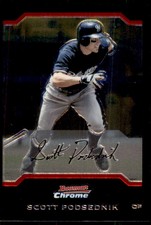2004 Bowman Chrome Scott Podsednik Milwaukee Brewers #58