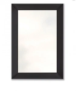 Mirror Bathroom Origins Black Glass Frame Verona 55 x 80cm NEW (S) - Picture 1 of 5