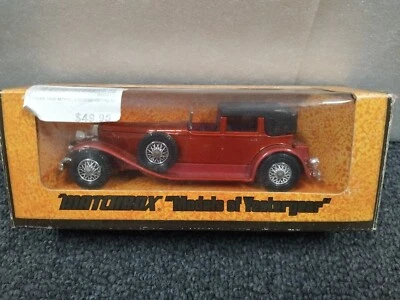 1/43 Y-4 1930 Model J DUESENBERG Matchbox  Models Of Yesteryear  T1* - Image 1 of 4