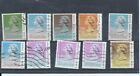 Hong Kong stamps.  1989 etc used lot of definitives. Includes the $2.30.  (H621)