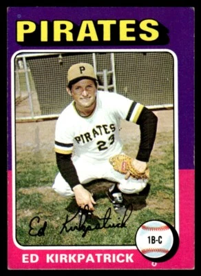 1975 Topps Mini ED KIRKPATRICK #171 Pirates NICE - FREE Ship! - Image 1 of 2