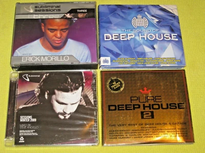 Subliminal Sessions Three, Winter 2009 Sound Deep House, Pure Deep 2 4 CD Albums - Image 1 of 4