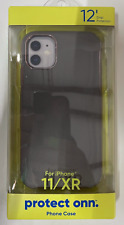 Protect ONN iPhone 11/XR Black Phone Case 12' Drop