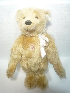 MARAVILLOSO OSO DE PELUCHE BIG STEIFF ORIGINAL AÑOS 90 HISTÓRICO - Imagen 1 de 18