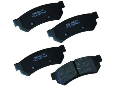 Conjunto de pastilhas de freio traseiras Bendix 63818KMNY Suzuki Forenza 2007-2008 - Imagem 1 de 2