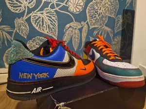 Air Force 1 RARE "What The Nyc" Uk 10 - Picture 1 of 10
