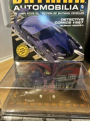 Corgi  detective number 36 detective comic 666 Batmobile model eagle - Image 1 of 4