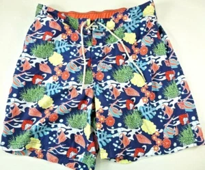 Nautica-Mens Boardshorts Swim Trunks Surfing Shorts, Size Large-33" Waist - Picture 1 of 6