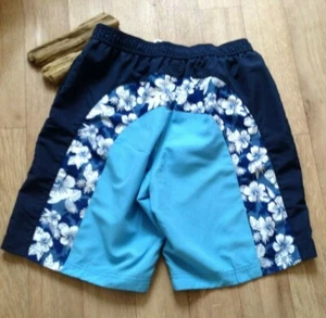 Pantalones cortos de baño para hombre nuevos sin etiquetas Med Beach Camping Caravana Surf Festival Holi Natación - Imagen 1 de 2
