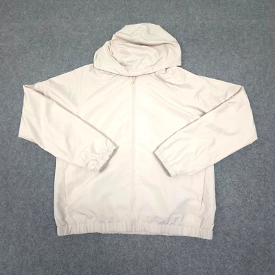 uniqlo Jacket Womens SMALL beige windbreaker winter long sleeve Size S - Image 1 of 4