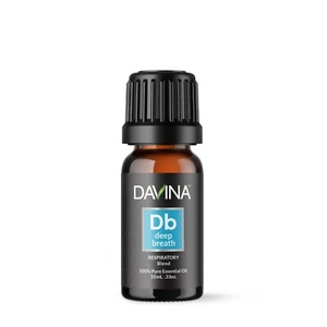 Deep Breath Respiratory Essential Oil Blend 10ml by Davina Wellness - Picture 1 of 6