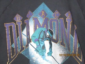 MEN'S XL BLACK DIAMOAD EXPERTS ONLY SKI SWEAT SHIRT - Picture 1 of 1