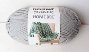 Bernat Maker Home Dec Yarn Clay Gray Shade Cotton Nylon Blend 8.8 oz 1 Skein - Picture 1 of 3
