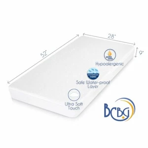 Soft Bamboo Mattress Protector - Waterproof Design for Babies' Ultimate Comfort - Picture 1 of 8