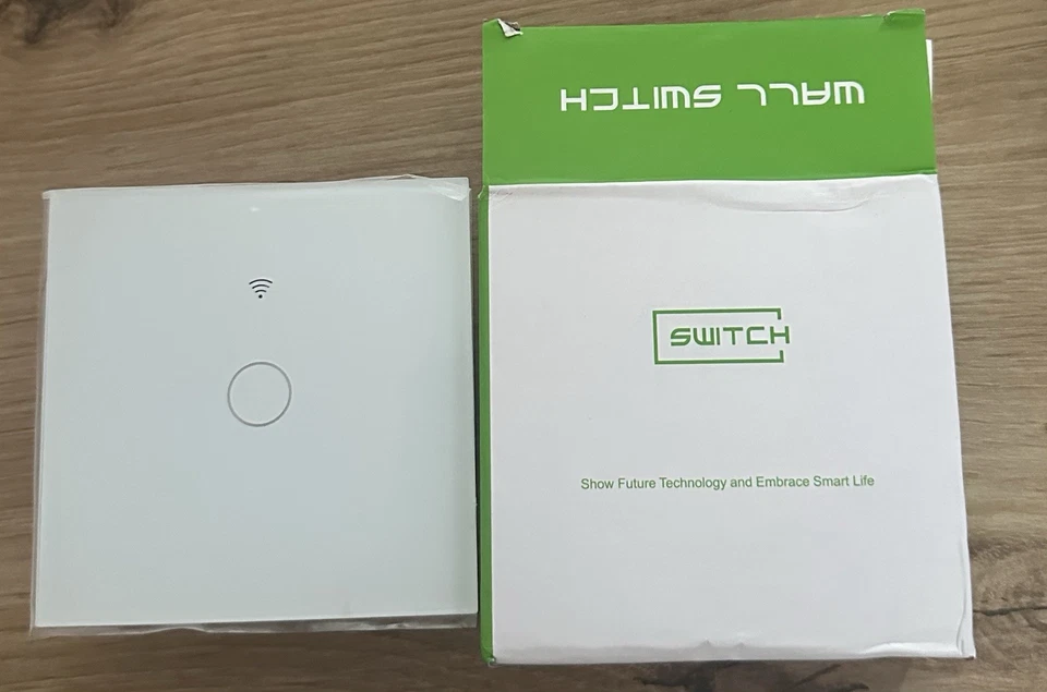 WiFi Intelligent Touchschalter Home Wandschalter Lichtschalter Smart Home Switch - Bild 1 von 4