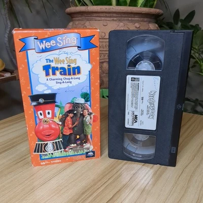 The Wee Sing Train VHS Tape 1995 Charming Chug-A-Long Sing-A-Long - Image 1 of 4