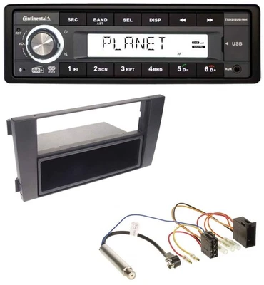 Continental USB 1DIN AUX DAB MP3 Autoradio für Audi A6 C5 2001-2005 Symphony ISO - Bild 1 von 4