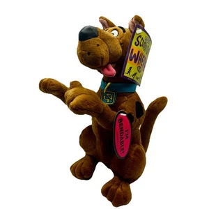 VTG 1998 Scooby Doo 10" Plush Stuffed Toy with Bendable Arms- With Tags Applause - Picture 1 of 5