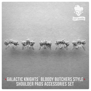 Galactic Knights Bloody Butcher Style Shoulder Pad accessories - Picture 1 of 1