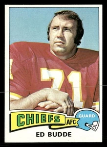 1975 Topps Ed Budde 174 Kansas City Chiefs - Picture 1 of 2