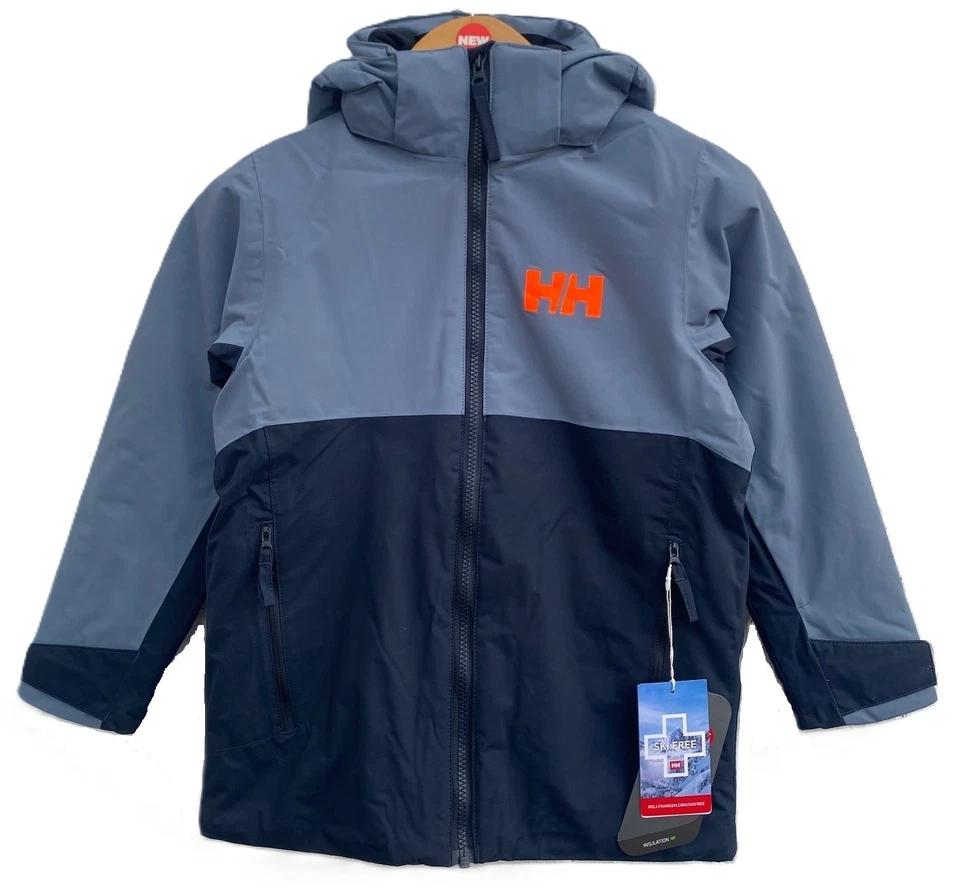 Boy's Helly Hansen Traverse Insulated Jacket NAVY BLUE $175, Size: 10 - Image 1 of 4