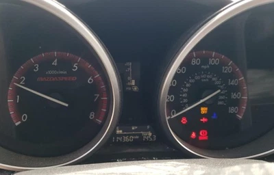 Mazda 3 OE 2012-2013 velocímetro calibre grupo 114 k millas Mazda Foto 1 de 4