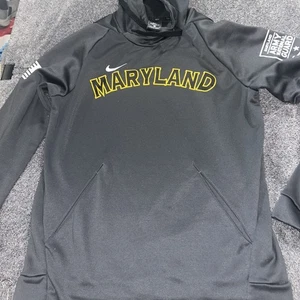 Nike Dri-fit University Of Maryland Small Hoodie Maryland Army National Guard - Bild 1 von 10