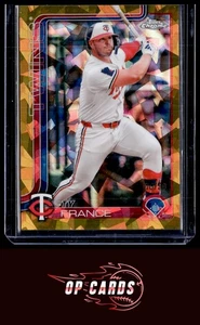 Ty France 2025 Topps Edición Cromo Zafiro #228 Oro #/50, Envío Gratis - Imagen 1 de 2