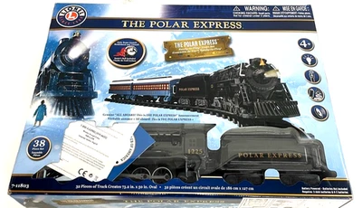 Lionel Toy Train Set 7-11803 The Polar Express Christmas Locomotive Complete - Image 1 of 4