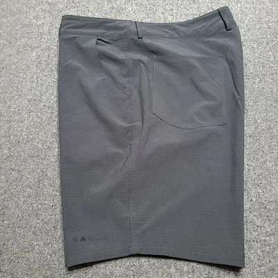 Pantalones Cortos Oakley Para Hombre 38 Extra Grandes Gris Hydrolix Ripstop Rendimiento Híbrido  Foto 1 de 4