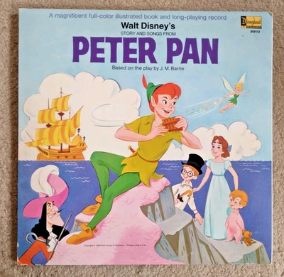 Walt Disney's Songs and Stories from Peter Pan  Disneyland ST-3910  US 1969 (RE) - Image 1 of 4