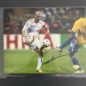 Zinedine Zidane Signed/Autographed 8x10 French National Team COA - Picture 1 of 4