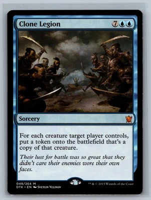 Magic The Gathering Dragons of Tarkir Clone Legion #048/264 MTG TCG CCG - Image 1 of 2