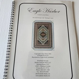 Jean Hilton Eagle Harbor 4th in Michigan Series Needlepoint Pattern Chart - Picture 1 of 4