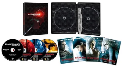 Japan NEW Blade Runner 40th Anniversary Complete 4K ULTRA HD Blu-ray Steelbook - Image 1 of 2