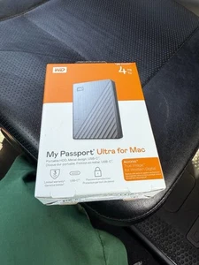 Western Digital My Passport Ultra 4TB, External, 2.5 inch (WDBPMV0040BSLWESN)... - Photo 1/3