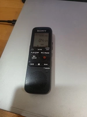 Sony ICD-PX333 Digital Voice IC Recorder Micro SD No SD Card TESTED - Image 1 of 3