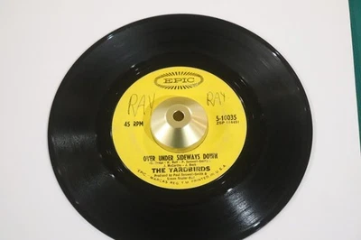 YARDBIRDS British Blues 45 Over Under Sideways Down / Jeff's Boogie EPIC 10035 - Image 1 of 4